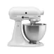 KitchenAid K45SSWH Classic™ Series 4.5-qt Tilt-Head Stand Mixer, 10-Speed, White 1 image