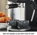 KitchenAid KES6403BM Espresso Cappuccino Machine w/ 1-Group,Semi-Automatic / 120V-1460 Watt - Black 8 image