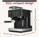 KitchenAid KES6551BK Semi Automatic Espresso Machine with Burr Grinder - Cast Iron Black / 12 oz 13 image
