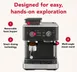 KitchenAid KES6551BK Semi Automatic Espresso Machine with Burr Grinder - Cast Iron Black / 12 oz 14 image