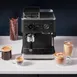 KitchenAid KES6551BK Semi Automatic Espresso Machine with Burr Grinder - Cast Iron Black / 12 oz 6 image