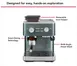 KitchenAid KES6551JP Semi Automatic Espresso Machine with Burr Grinder - Juniper / 12 oz 8 image