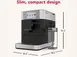 KitchenAid KES8558BK Fully Automatic Espresso Machine with Indicator Light - Cast Iron Black 7 image