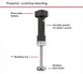 KitchenAid KHBRV71BM Cordless Hand Blender, Black Matte, (Battery Included) 3 image