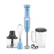 KitchenAid KHBV83VB Variable Speed Corded Hand Blender with Accessories, Blue Velvet  3 image