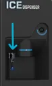 Hoshizaki HS-5749 Water Dispenser Conversion Kit, Aluminum, Fits DB-130H & DB-200H, 12" x 8" x 6" 1 image