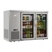 Koolmore KM-BC-2GD-SCSS Cooler 47.9" W X 25" D X 34" H, 7.4 cu ft, Glass Swing Temp Stainless Steel 2 image