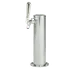 Micro Matic 1688 3" Column Tap Tower, SpinStop Faucet, Steel, Air Cooled, 1‑3 Tap Draft Dispenser 1 image