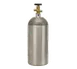 Micro Matic 430A-10E - 10 Lb Aluminum CO2 Cylinder, Empty, Keg Cooler Part, Metal Construction 1 image
