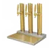 Micro Matic BS-SKY-3PVDKR-LR Beer Station 18" X 19" Glycol‑Cooled 3‑Col PVD Columns 11" Clearance 1 image