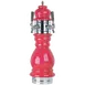 Micro Matic CT100-2 Bar Draft Beer Tower, 7-3/8" Dia x 24-3/8" H, Ceramic Air‑Cooled 2 Brass Faucets 1 image