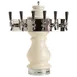 Micro Matic CT400E-6 Draft Beer Tower, Countertop, 9" Dia x 24-7/8" H, 6 Brass‑Body Faucets 1 image