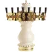 Micro Matic CT400E-8 Draft Beer Tower, 9" Dia x 24-7/8" H, A‑Cooled, Ceramic, Brass 8‑Tap Faucets 1 image