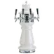 Micro Matic CT500-4 Beer Tower, 7½" Dia x 25" H, Counter Air‑Cooled, 4 Brass Faucets, 15⅛" Clearance 1 image