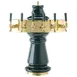 Micro Matic CT500E-6KR Vienna Draft Beer Tower, 7½" Dia x 25" H, Glycol‑Cooled, 6 Faucets, 4‑6 Tap 1 image
