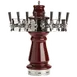Micro Matic CT500E-8 Beer Tower Ceramic Countertop AirCooled 7-1/2" x 25" H 8 Taps 15-1/8" Clearance 1 image