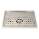Micro Matic DP-1605 Platform Drip Tray with Glass Rinser, Surface Mount 1 image