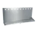Micro Matic DP-332ELD-10-3 Drip Tray Trough, Wall Mount, 36"W X 6-3/8"D X 14"H 1 image