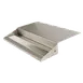 Micro Matic DP-J-24 Jockey Box Drip Tray - 24" W x 6-3/8" D x 3-1/2" H x 10-1/2" Drain, Aluminum 1 image