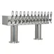 Micro Matic DPT412PSSKR-3 Beer Tower, 36" X 15-9/16", Glycol‑Cooled, 12 Steel Faucets, NSF Certified 1 image
