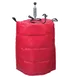 Micro Matic KJ-01 Keg Jacket, 5-1/2" Slot for Party Pump Tapping, Red Vinyl, Aluminum Housing 1 image