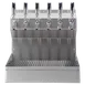 Micro Matic KRONOS-6SSKR Draft Tower, 18" x 20‑1/4", Glycol‑Cooled, Six Steel Faucets, NSF 1 image