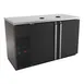 Micro Matic MBB58BC-E 59.5" Dual‑Temp Keg Cooler, Black, Holds 6 Cold & 2 Warm Kegs, 115V 1 image