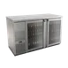 Micro Matic MBB58GS-E 59.5" Bar Cooler, 23.7 Cu Ft, Glass Lock Doors, 115 V 1/3 HP, R290 Refrigerant 1 image
