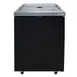 Micro Matic MDD23-E-LT 25" Draft Beer Cooler, 8.4 Cu Ft, Black, 1‑2 Keg Capacity, 1/6 HP, Casters 1 image