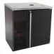 Micro Matic MDD36-E-LT 36" Draft Beer Cooler – Black Vinyl Stainless Steel Glass Rinser R290 1/10 HP 1 image