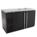 Micro Matic MDD58-E-LT – 59.5" Draft Beer Cooler, 23.7 Cu Ft, Black Vinyl Stainless Steel 1/3HP 115V 1 image