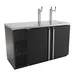 Micro Matic MDD58‑E – 59.5" Draft Beer Cooler, 23.7 cu ft, Blk Ext, 3" Towers, Rinser, Locked Doors 1 image