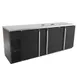 Micro Matic MDD94-E-LT – 95.5" Draft Beer Cooler, 39.2 cu ft, Steel Interior, Black Vinyl Exterior 1 image