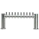 Micro Matic METRO-H-10PSSKR Beer Tower, 38"W x 16"H, Glycol, 2 4" Columns, 10 Faucets, NSF 1 image