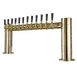 Micro Matic METRO-H-12PVDKR Draft Tower 44" x 16", 12 Brass‑Plated Faucets, 2 4" Columns, NSF 1 image