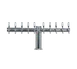 Micro Matic METRO-T-10PSSKR - Glycol‑Cooled Beer Tower, 34"W x 16"H, Steel, 10 Taps, 4" Column 1 image