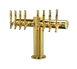 Micro Matic METRO-T-8PVDKR Tower 24"x16", Glycol‑Cooled, 8 PVD Brass‑Plated Faucets, NSF Certified 1 image