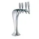 Micro Matic MM1094K Cobra™ Draft Beer Tower – 17" Glycol‑Cooled, 4‑Tap 304 Steel Faucets, NSF 1 image