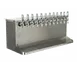 Micro Matic SB1238-KR Dispenser 40" x 16" Glycol‑Cooled 12 SS Faucets Finish Front/Drip Tray NSF 1 image