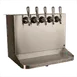 Micro Matic SB520-KR Draft Beer Dispenser, 22" x 16", Stainless Steel, Glycol Cooled, 5 Taps, NSF 1 image
