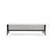 QA Group QALS-U284 Upholstered Waiting Bench with Sturdy Wood Frame, Customizable Lobby Furniture 1 image