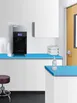 Summit AIWD220 13.88" Floor Ice & Water Dispenser, Steel, 220 lb/day, 6.2 lb Storage, ENERGY STAR 2 image