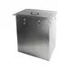 Delfield 203 20" Drop-In Ice Bin with Cover, 90 lbs. Capacity/ without Cold Plate -Stainless Steel 1 image