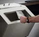 Delfield 240 21" Drop-In Ice Bin with Cover, 75 lbs. Capacity/ without Cold Plate -Stainless Steel 3 image