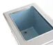 Delfield 305 21" Drop-In Ice Bin with Cover, 45 lbs. Capacity/ Lift-Off Cover-Stainless Steel 3 image