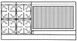 Imperial IR-4-RB36-CC 60" Gas Restaurant Range w/ (4) Open Burners, (1) 36" Radiant Broiler, (2) Convection Ovens, 278.000 BTU  1 image
