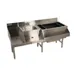 Advance Tabco CRU-60R 59" Blender Station Underbar Ice Bin/Cocktail Station, 98 lbs - Right 1 image