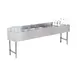 Advance Tabco SLC-83C-R 96" Sink Combo Underbar Ice Bin/Cocktail Station, 54 lbs - Right 1 image