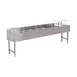 Advance Tabco SLC-84C-R 96" Sink Combo Underbar Ice Bin/Cocktail Station, 54 lbs - Right 1 image