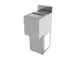BK Resources UBB-18-IB12 Underbar Ice Bin - 12"x21"x34", Sliding Cover BKIB-L-1221/ Pedestal Base 2 image